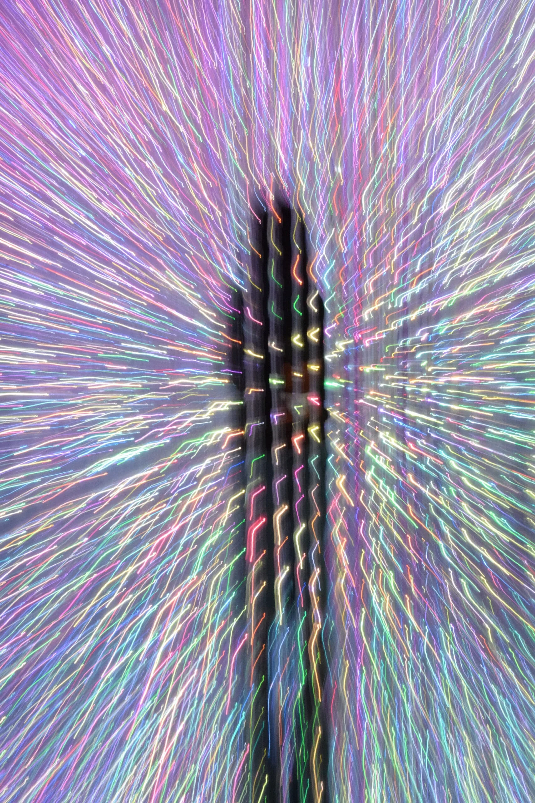 Shot at the Teamlab Borderless exhibition in Shanghai, 2019
